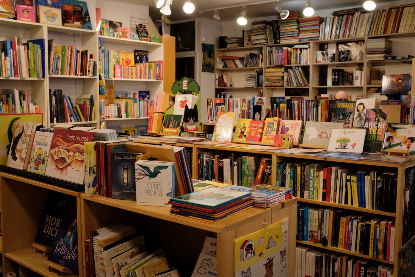 The children's section of bookstore