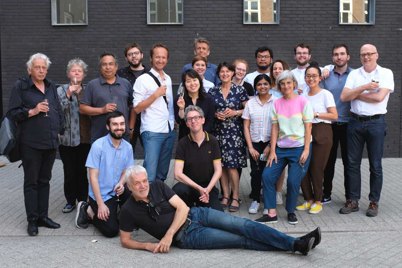The graduating class of TypeMedia 2018 along with many of the TypeMedia teachers